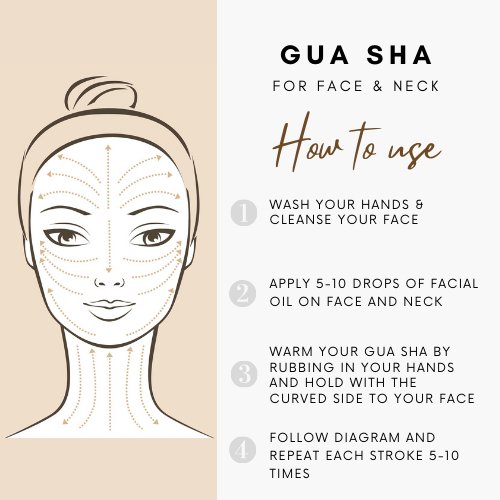 Pure Copper Gua Sha Tool Facial Massager
